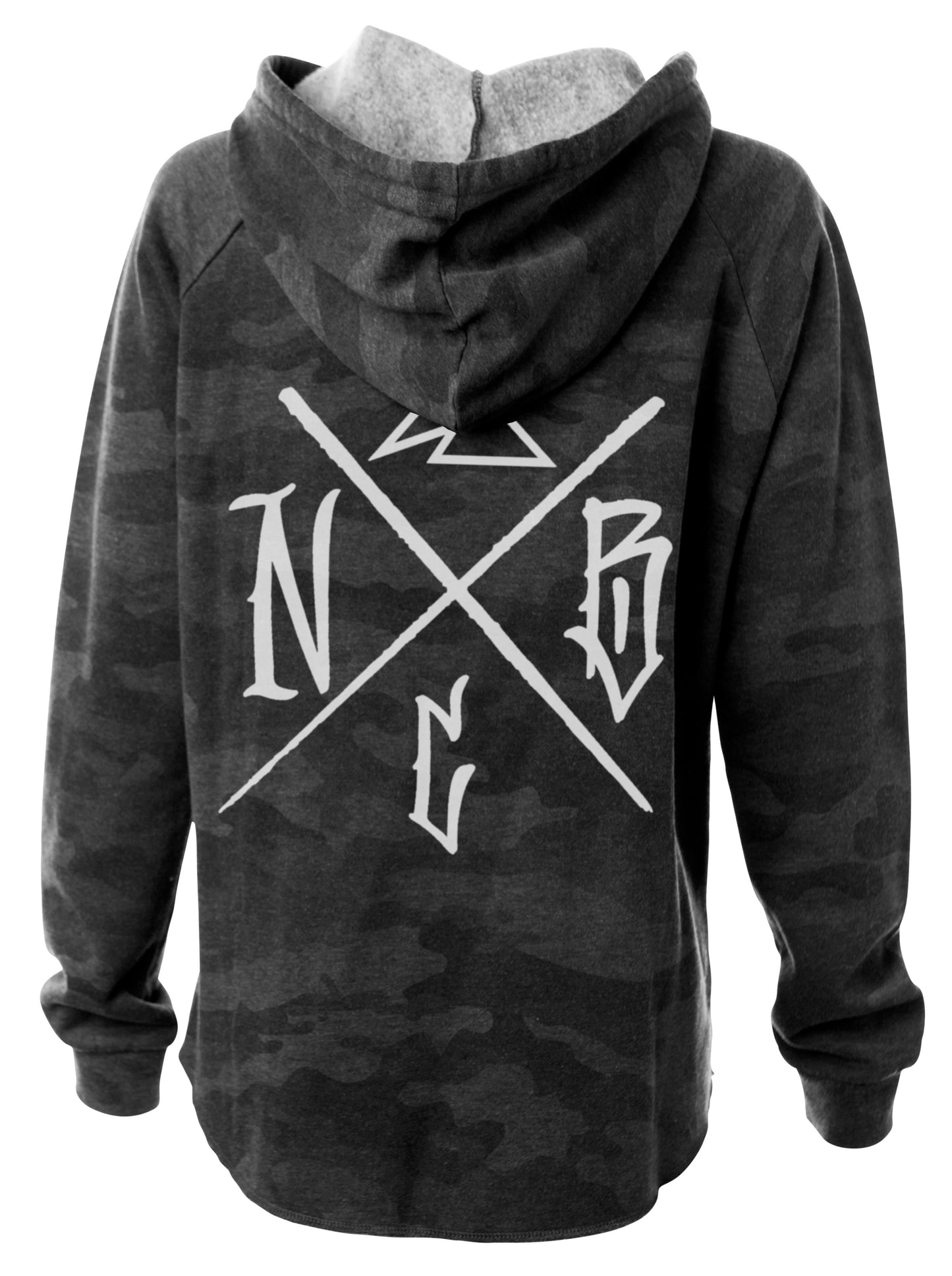 Women’s STREET Hoodie (Black Camo)