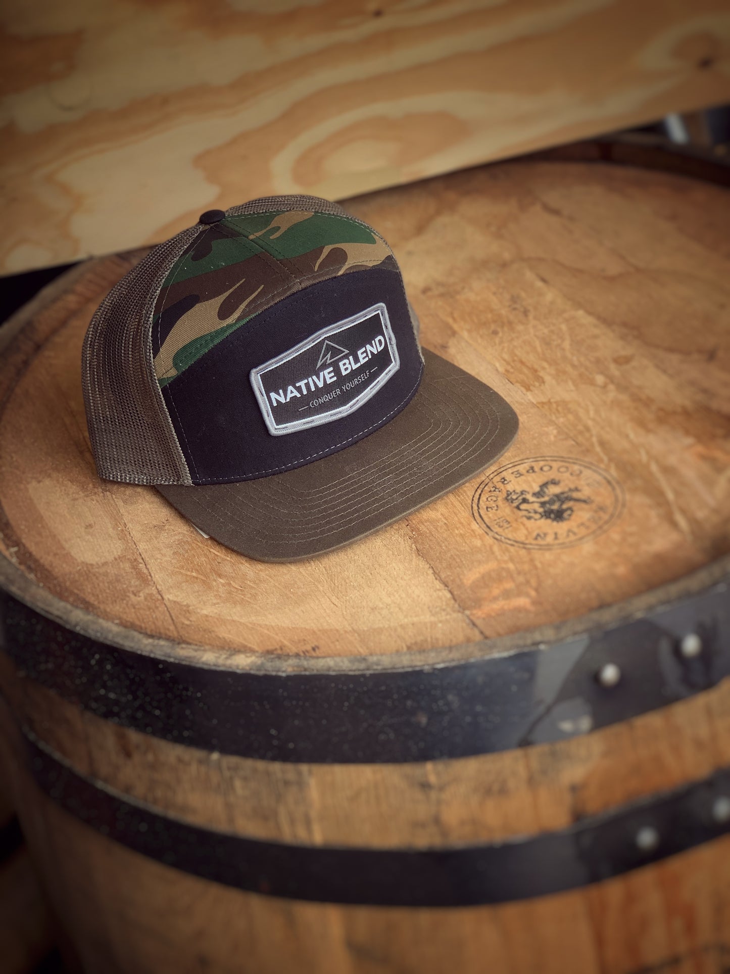 CONQUER YOURSELF Hat (Camo)