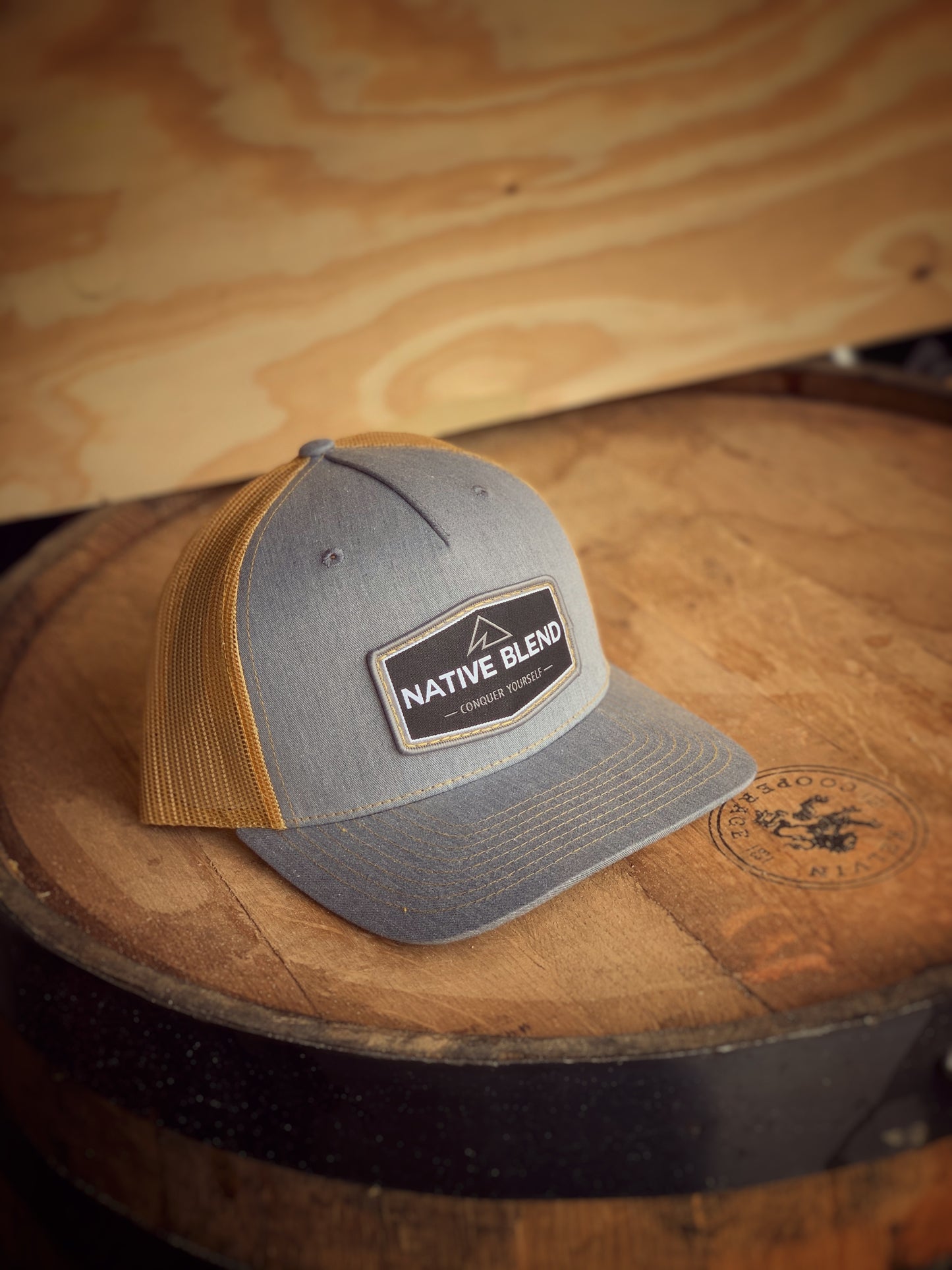 CONQUER YOURSELF Hat (Gold)