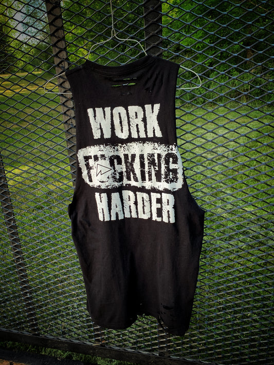 WORK HARDER Sleeveless