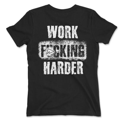 WORK HARDER Tee (FITTED)