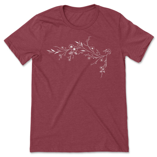 VINE Tee (CARDINAL)