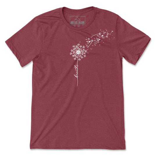 BREATHE Tee (CARDINAL)