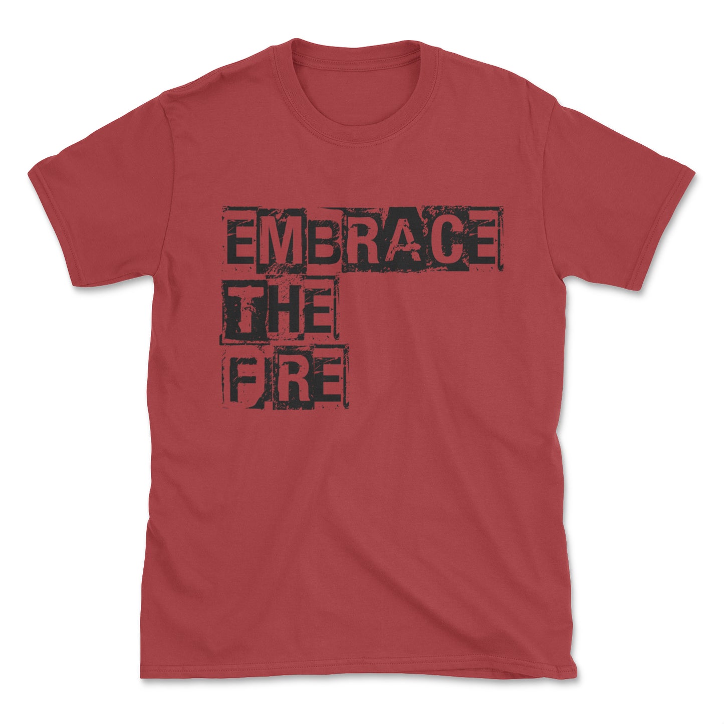 EMBRACE THE FIRE Tee (RED)