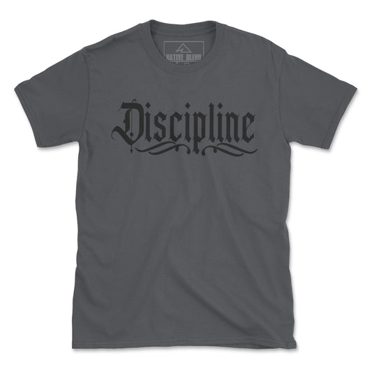 DISCIPLINE Tee (GUNSMOKE)