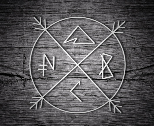 11” Native Badge Die Cut Decal