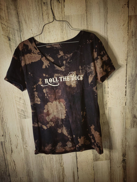 DICE V Neck Tie Dye (FITTED)